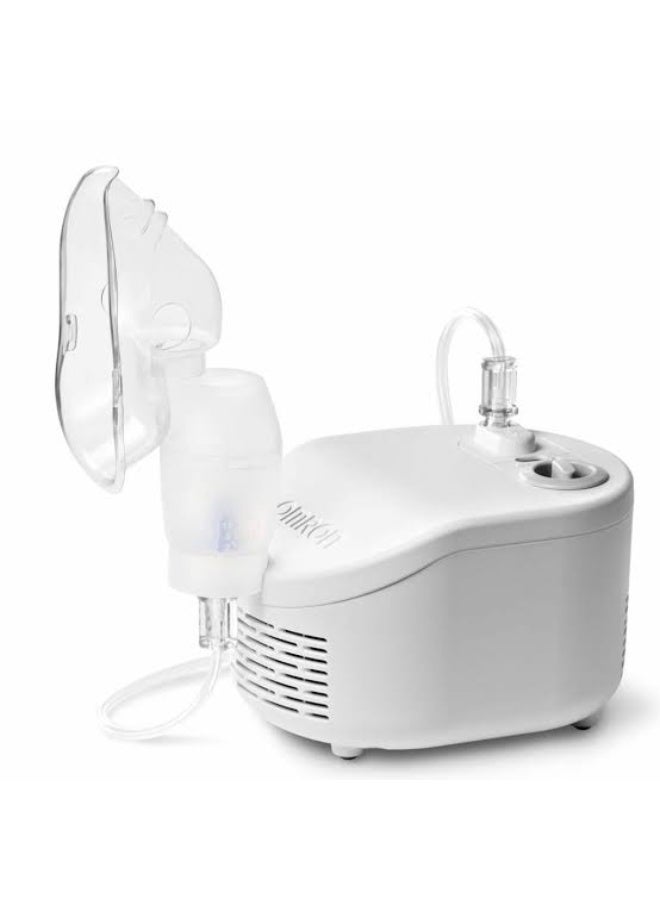 أومرون جهاز استنشاق أومرون NEC-106 صغير الحجم ومنخفض الضوضاء للأطفال والبالغين، أبيض - Image 2